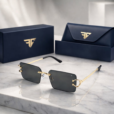 Fc Imperial Slim Dark Black Sunglasses