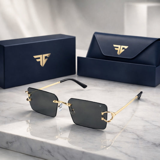 Fc Imperial Slim Dark Black Sunglasses