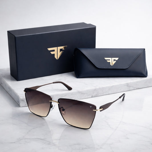 Fc Phantom Edge Brown Gradient Sunglasses
